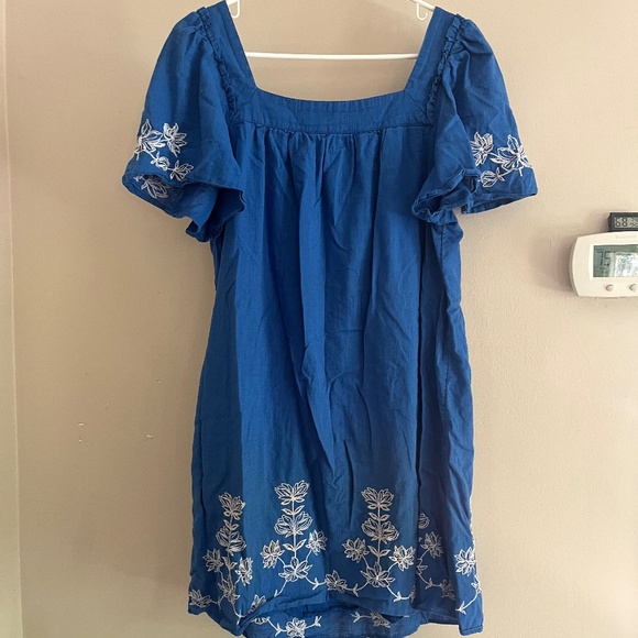 Draper James Blue Sundress size Medium - Picture 1 of 3